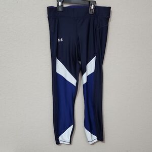 Under Armour leggings compression style small women Color Block Athletic pants